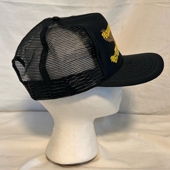 Vintage Military Operation Desert Storm Mesh Foam Puff Print Rope Snapback Hat - Picture 4 of 8